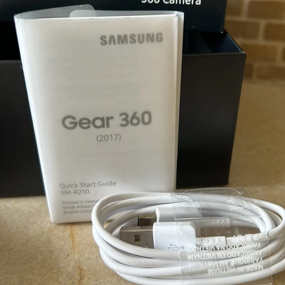 New Samsung Gear360camera.